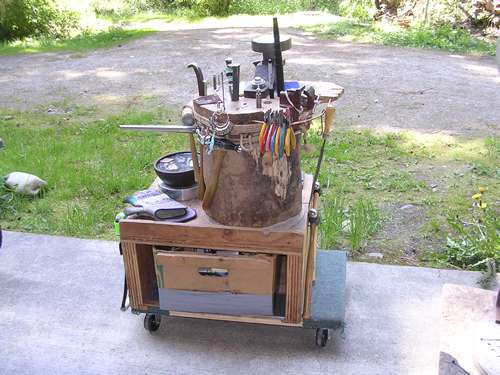 Stump Work Bench